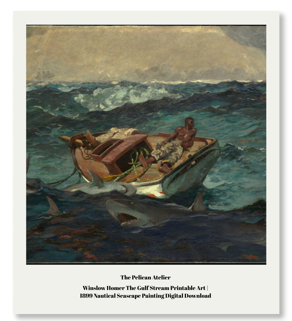 ※ 3: Winslow Homer’s The Gulf Stream, A Powerful Seascape for Your&nbsp;Home