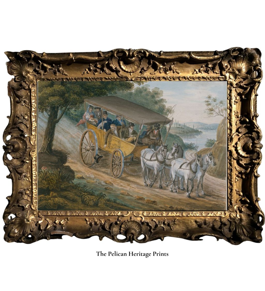 ※5: A Glimpse of Early America: Svinin’s Travel by Stagecoach Near Trenton, New&nbsp;Jersey